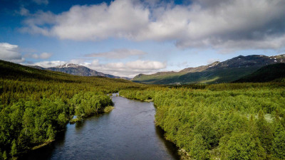 Fiskecafé vid Vojmån med C&R, Leif Milling, Tellus Flyfishing och Fjällorna