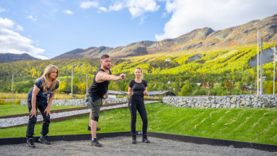 Guldklotet/Guldpinne - Bouleturnerning & kubbturnering på Fjälltorget