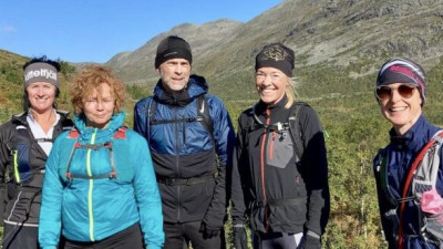 Trailkurs med yoga, mat & dryck hos Kittelfjäll Värdshus