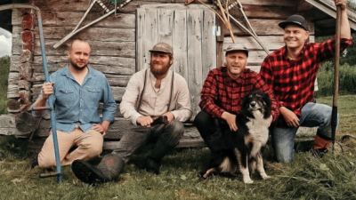 Livemusik Bojtikken Hillbillyband på Kittelfjäll Värdshus