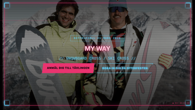My Way - Snowboardcross och skicross-event